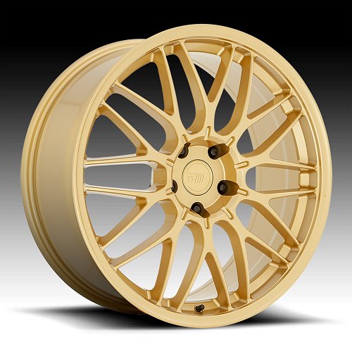 Motegi Racing MR153 CM10 Rally Gold Custom Wheels 1